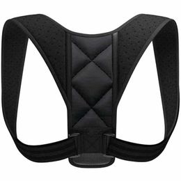 Black Hump Strap Prevent Hunchback Orthosis Protect Eyesight Posture Corrector Invisible Zone Axillary Strangulation Band Men Women 8yl B2