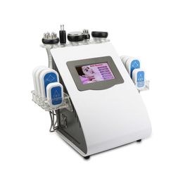 Eu Tax Free Strong Ultrasonic Liposuction 40k Cavitation Slimming Rf Radio Frequency for Face Body Eye Vacuum Therapy Beauty Salon Equipment