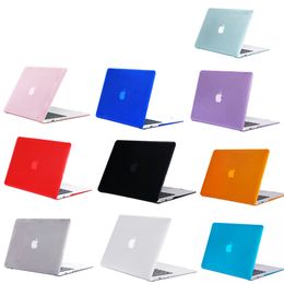 Case de laptop de capa de proteção completa cristalina para o novo MacBook 14.2 Pro 16,2 polegadas A2141 Mac Air 13,6 "12 15.4 Pro A1707/A1990 Casos