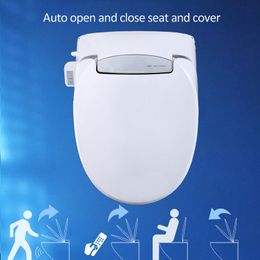 Freeshipping smart toilet seat electric bidet cover clean dry seat heating wc intelligent toilet seat cover LCD display