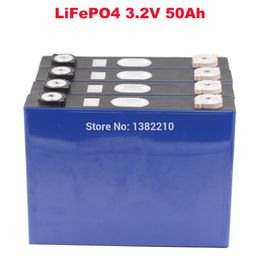 4PCS/lot LiFePO4 3.2V 50Ah Continuous Discharge 3C 150A For Solar Energy Storage System 12V Battery Pack