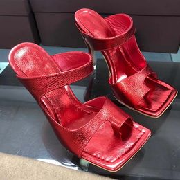 Nuovi sandali firmati Scarpe eleganti da donna Infradito di lusso Nappa Dream Sandalo con punta quadrata Pantofole casual da donna Tacchi alti Con scatola