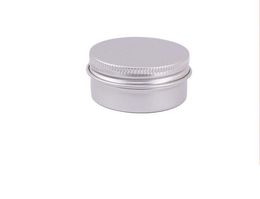 30ml Aluminum Lip Gloss Container cream jar cosmetic container Solid Perfume Sample Packaging Container Cans