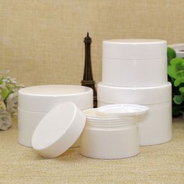 20pcs 100g 120g white Cream Jar Cosmetic Packaging Box Manufacturers Selling Empty Pot Eyeshadow Makeup Face Container