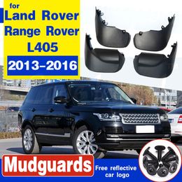 FRONT & REAR MUD FLAP FLAPS FIT FOR LAND ROVER RANGE ROVER L405 2013 2014 2015 2016 SPLASH GUARDS MOLDED CAR ACCESSORIES FENDER