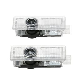 New 2pcs Car Welcome Light Door Logo Led Projection Lamp Laser For BMW E90-93 M3 E60-64 E61 F10 F07-12 M5 Buld DC 12V