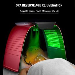 Professional PDT LED Skin Rejuvenation Light Therapy Phototherapy Machine For Facial Care Acne Removal Oxygen Spray