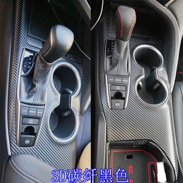 For Toyota Camry XV60 2017-2019 Interior Central Control Panel Door Handle 5DCarbon Fibre Stickers Decals Car styling Accessorie