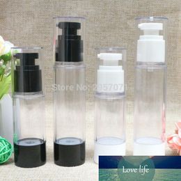 30ml 50ml Round Head Empty Plastic Airless Bottle Used Serum Lotion Emulsion Foundation Packing for Cosmetic Container 10pcs