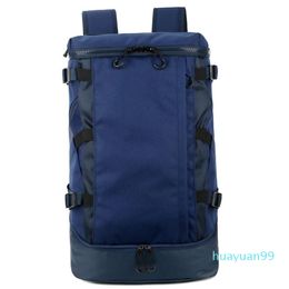 New-Classic Multi-pocket Bag Men And Women Outdoor Packs Black Bag Laptop Bag Sports Backpack Satchel