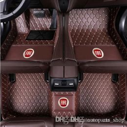 Suitable for Fiat 500 500L 500X Palio dedicated all-weather waterproof floor mat Waterproof cushion for car interior277S