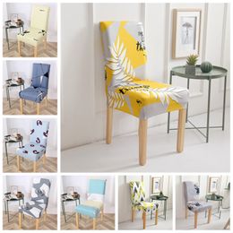 Chair Cover Multifunctional Hotel Chair Cover Printed Stretch Seat Covers Spandex Chair Cover Home Decor Wholesale 37 Designs BT227