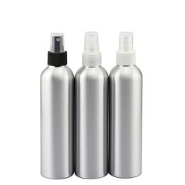 20pcs 250ml empty Aluminium bottles with spray pump 250cc mist spray metal bottles Silver Perfume Sprayer