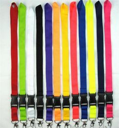 Hot seller All Kinds of CellPhone Lanyard Straps Clothing brand Keychain Lanyards Phone Keys with Detachable Buckle