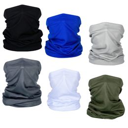 sun uv protection face mask neck gaiter windproof scarf sunscreen breathable bandana balaclava for sport outdoor scarf party mask hh93214