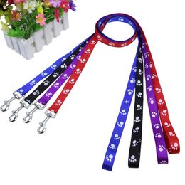 120cm Long High Quality Nylon Dog Pet Leash Lead for Daily Walking 1.0cm 1.5cm 2.0cm 4 Colors LX3369