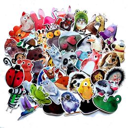 5 Sets 250PCS New Watercolour Stickers Computer Car Refrigerator Waterproof Stickers