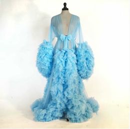 wedding night gowns sexy see through long sleeve ribbon sash robes night wear for women custom made women pajamas sleepwear