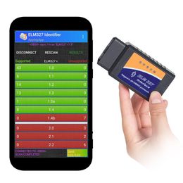 OBD2 ELM327 V1 5 Bluetooth WIFI Car Diagnostic Tool ELM 327 OBD Code Reader Chip PIC18F25K80 Work Android IOS Windows 12V Car315S