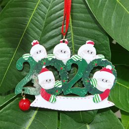 hot christmas ornament diy greetings quarantine christmas ornaments party pandemic social distancing christmas tree pendant