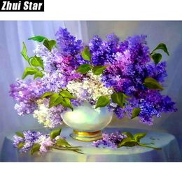 Full Square Diamond 5D DIY Diamond Painting "flower pot" Embroidery Cross Stitch Rhinestone Mosaic Painting Decor Gift