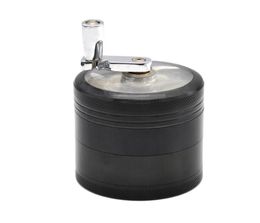 Aluminum alloy 4-layer hand grinder 63mm multi color manual metal grinder