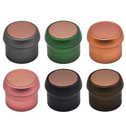 Mushroom 63MM Herb Grinder Tobacco Aviation Aluminium Grinder tobacco grinder Fit Dry Herb for smoking Metal Grinders