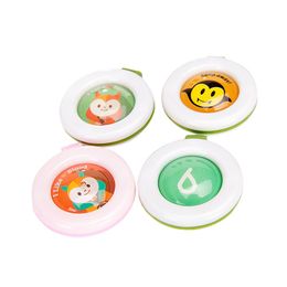Hot Sale Anti-mosquito Button Cute Cartoon Mosquito Repellent Clip Adults Kids Summer Non-toxic Mosquito