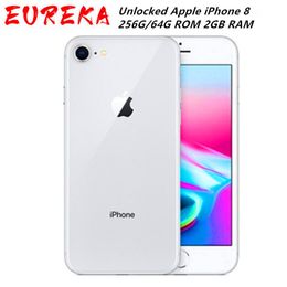 Refurbished Unlocked Apple iPhone 8 LTE Mobile Phone 256G/64G ROM 2GB RAM Hexa Core 12.0MP iOS