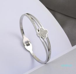 Hot Sale 2020 LOVE Charm Bracelets Jewellery Best 316L Stainless Steel Screw Bangle Bracelet with Screwdriver for Wife Gift Classics