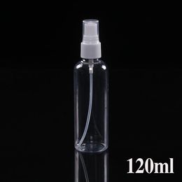 120ml Spray Bottles, 4oz Clear Empty Fine Mist Plastic Mini Travel Bottle Set, Small Refillable Liquid Containers
