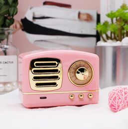 Retro Bluetooth Speaker HM11 Wireless Bluetooth soundbar Mini Speakers Loudspeaker boombox 3D Stereo HiFi Sound TF Party Favour GGA3625-1