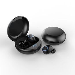 DT11 DT-11 Portable TWS Waterproof Earphones Sports Universal Wireless Earbuds Quality Music Auto Pairing with LED Digital Display