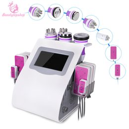 High Quality 40k Ultrasonic Cavitation 8 Pads Laser Slimming Machine Vacuum RF Skin Care Salon Spa Use Weight Loss Equipment