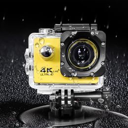 Kebidumei Action-Kamera F60 / F60R Ultra HD 4K 30fps Wireless WiFi 2,0" 170D Go Cam Pro Unterwasser wasserdichte Sportkamera