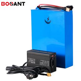 Rechargeable 18650 Lithium battery 48V 50Ah E-bike 13S 48v 1500w 2000w 2500w electric bike built in 70Amps BMS