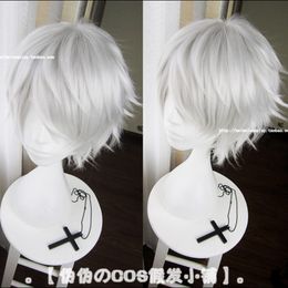 long white anime wig