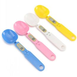 Measuring Spoons With Scale 500g/0.1g Capacity Digital Electronic Scale Kitchen Baking Weighing LCD Display Spoons Capacity Digital