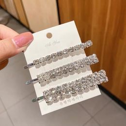 Crystal Clips for hair accessories for women Full Rhinestone Elegant pins Shiny Tiara Luxury Grips270R
