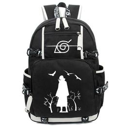 Foixong Naruto Poster Backpack Casual Backpacks School Computer Backpack for Men Women