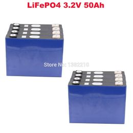 8PCS/lot LiFePO4 3.2V 50Ah Continuous 3C 150A Discharge For 24V E-Bike/E-Scooter Battery pack