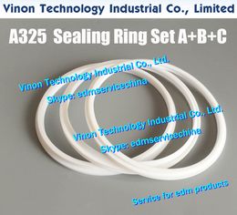 (3pcs/set) A325 Lower Arm Sealing Ring A+B+C Set for Sodic A325 Wire Cut Machine. edm repair sealing parts edm Centre Ring A B C