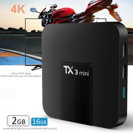 TX3 Mini Android 8.1 2.4G WIFI Box Amlogic S905W 1GB 8GB Smart TV BOX VS X96 mini