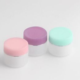 15g Frosted Cream Jar,plastic jar,Eye cream Bottle,Cosmetic Jar with plastic Pink or purple or Green lid