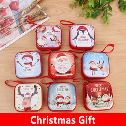 Christmas gift bag Christmas gift box mini coin purse children gift designer Christmas candy bag party supplies w-00150