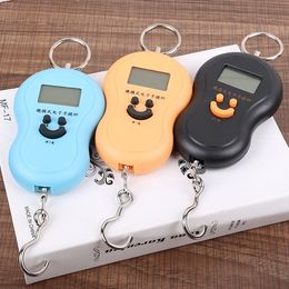 Gourd Shape Scale 50Kg 10g Portable Handy Pocket Precision Hook Kitchen Scales Mini Electronic Digital LCD Scale Kitchen Tools GGA3626-1