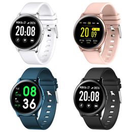 KW19 Smart Watch Women Men Sports Smart Bracelet Blood Pressure Blood Heart Rate Sleep Monitor Message Reminder for Android IOS