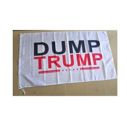 DUMP Trump Flags 3x5ft, Polyester Fabric 100D Polyester Hanging Advertising, Outdoor Indoor Club Festival, Free Shipping