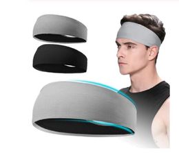 Sweatband for Men Women Elastic Sport Hairbands Head Band Yoga Headbands Headwear Headwrap Sports Hair Accessories Safety Band