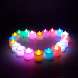 Flameless Candles Amber Decorative Led Electronic Candle Lights/Yellow Tea Light/Romantic Express Love Home Decor For proposal